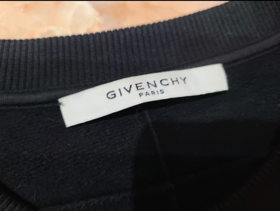 16SS 지방시 스타 몽키 트윈스 맨투맨 블랙 상품이미지3