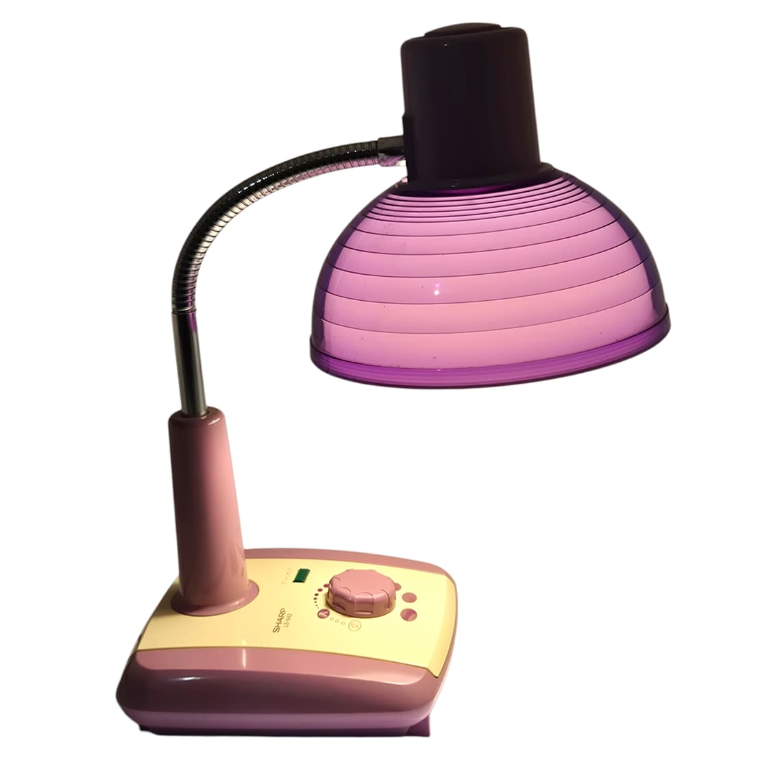 90s 샤프 레트로 퍼플 데스크 조명 상품이미지2