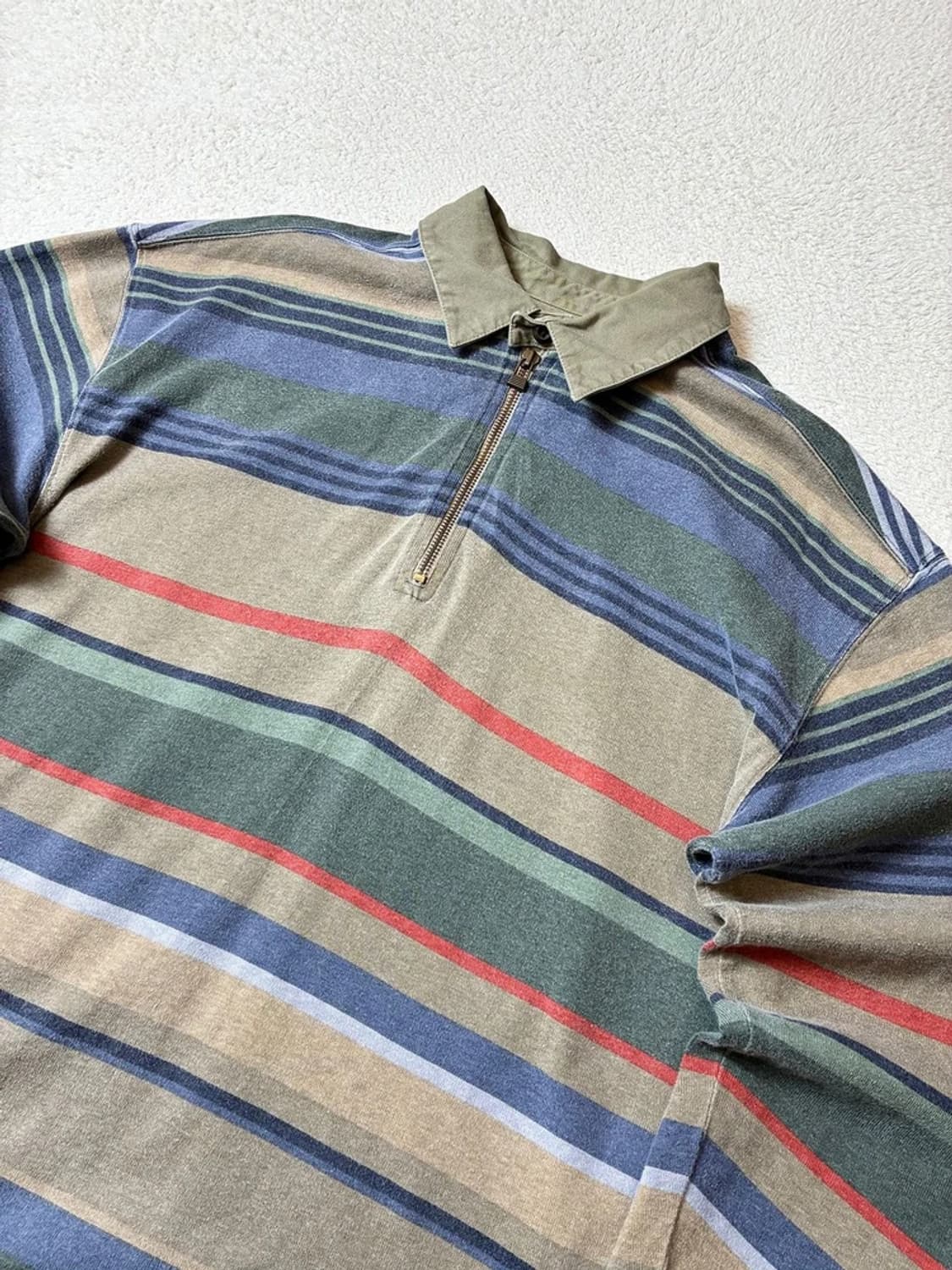 엘엘빈 LL Bean 90's 1/4 카라 롱 슬리브 PN7815 상품이미지2