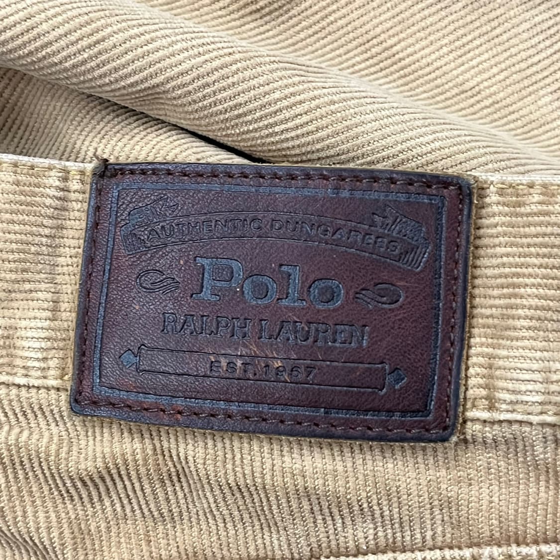 [정품/30] 폴로 랄프로렌 골덴 바지 코듀로이 팬츠 베이지 b17 상품이미지4