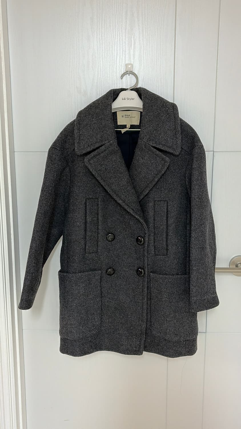 이자벨마랑 울 그레이코트 55,66 상품이미지5