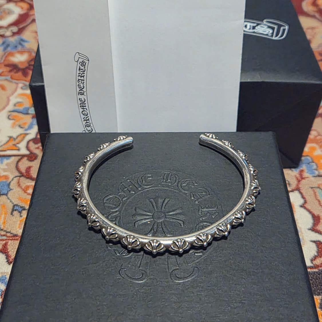 크롬하츠 크로스 뱅글 chrome hearts cross bangle 상품이미지4