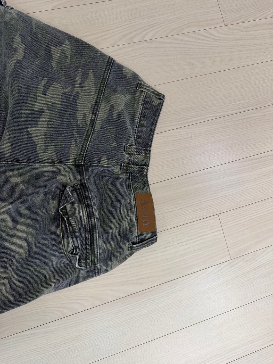 어반드레스 바지 CAMO XS 판매 상품이미지3