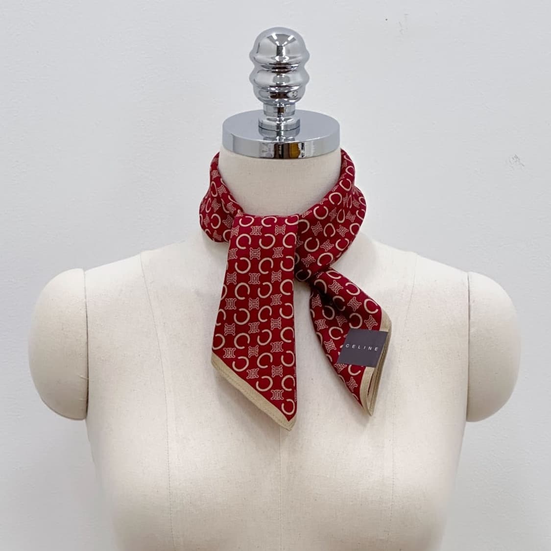 (새상품) celine / 셀린느 쁘띠스카프 손수건 상품이미지6