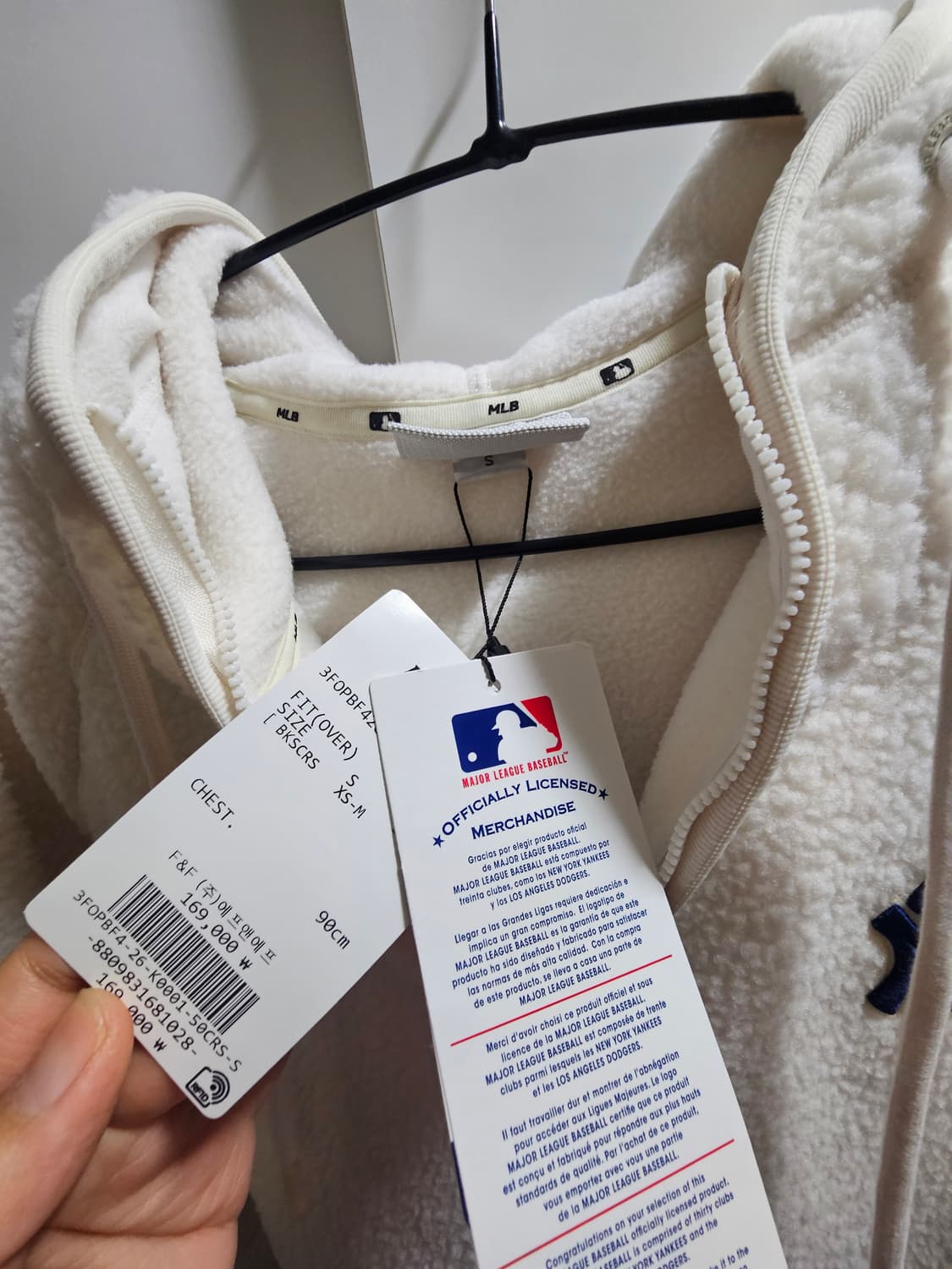 MLB 후리스 원피스 상품이미지5