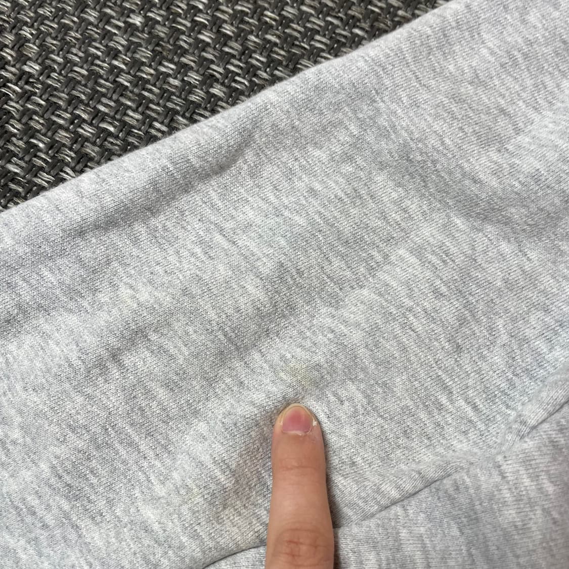 타미진스 그레이 미드 로고 빅프린팅 맨투맨 L 상품이미지6