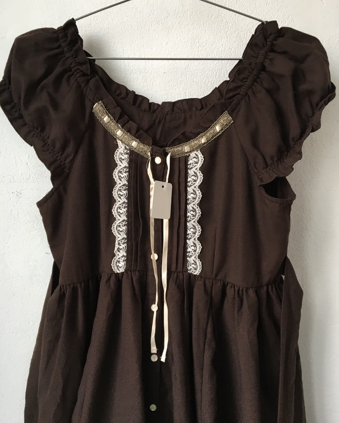 Axes femme lace point onepiece 상품이미지5