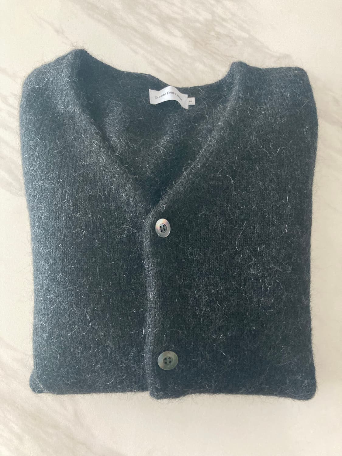 스테디에브리웨어 키드 모헤어 가디건 블랙 3 상품이미지1