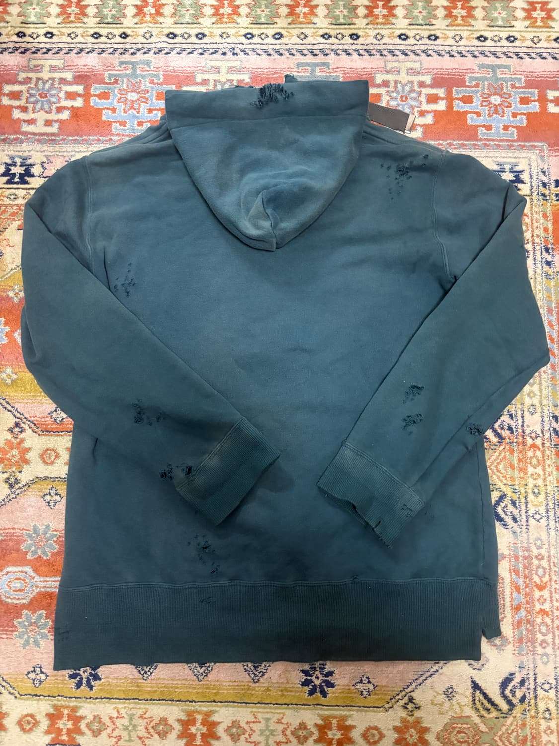 미하라 야스히로 데미지 후드집업 상품이미지4