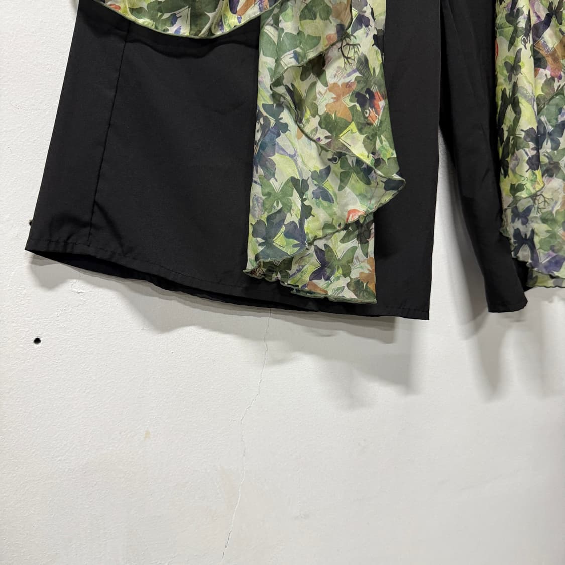 VTG 빈티지 재패니즈 오리엔탈 패턴 쉬폰 레이어드 팬츠 상품이미지5