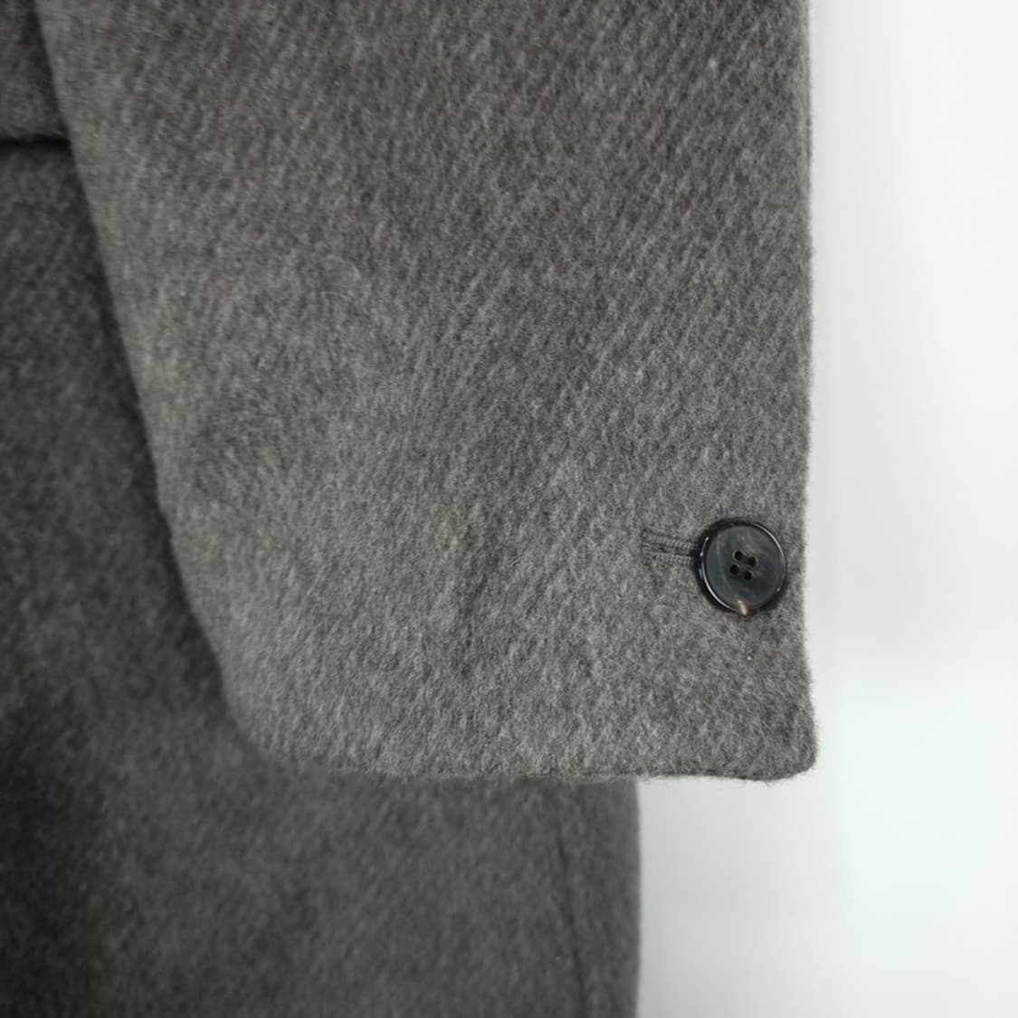 [엘무드] 캐시미어 울 블랜디드 싱글 모직 롱 코트 M18005 상품이미지6