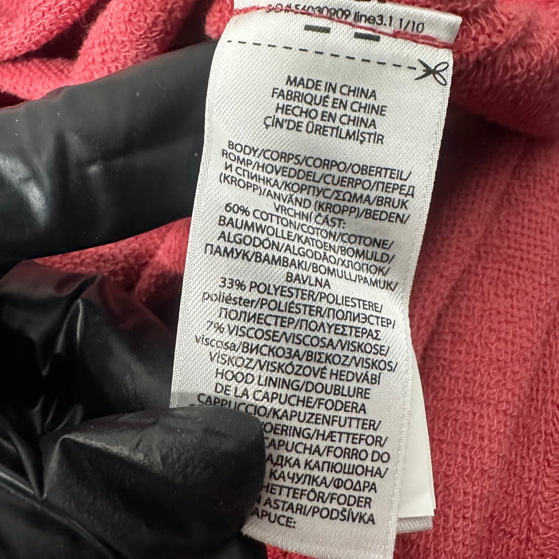 Polo 폴로 핑크 코튼 후드 롱원피스 XS (캐주얼) 상품이미지4