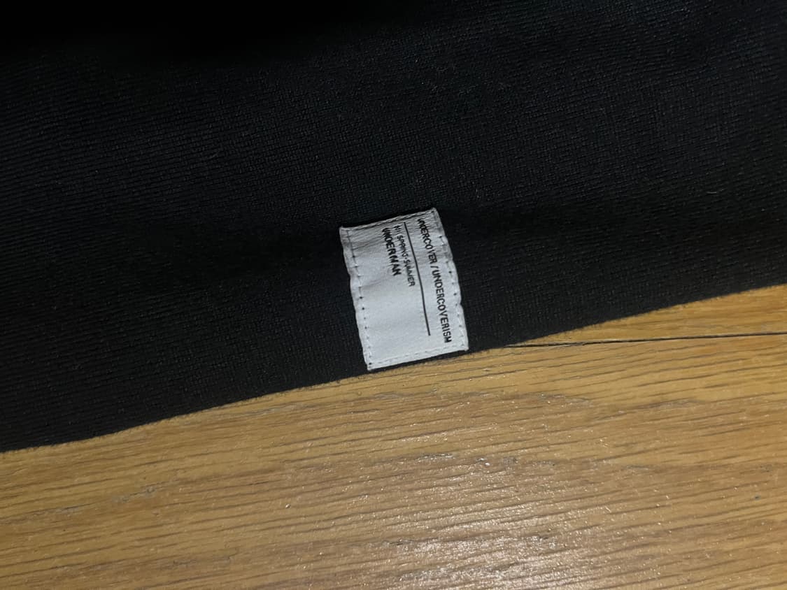 언더커버 언더맨 하이넥 보더 스트라이프 집업 상품이미지6