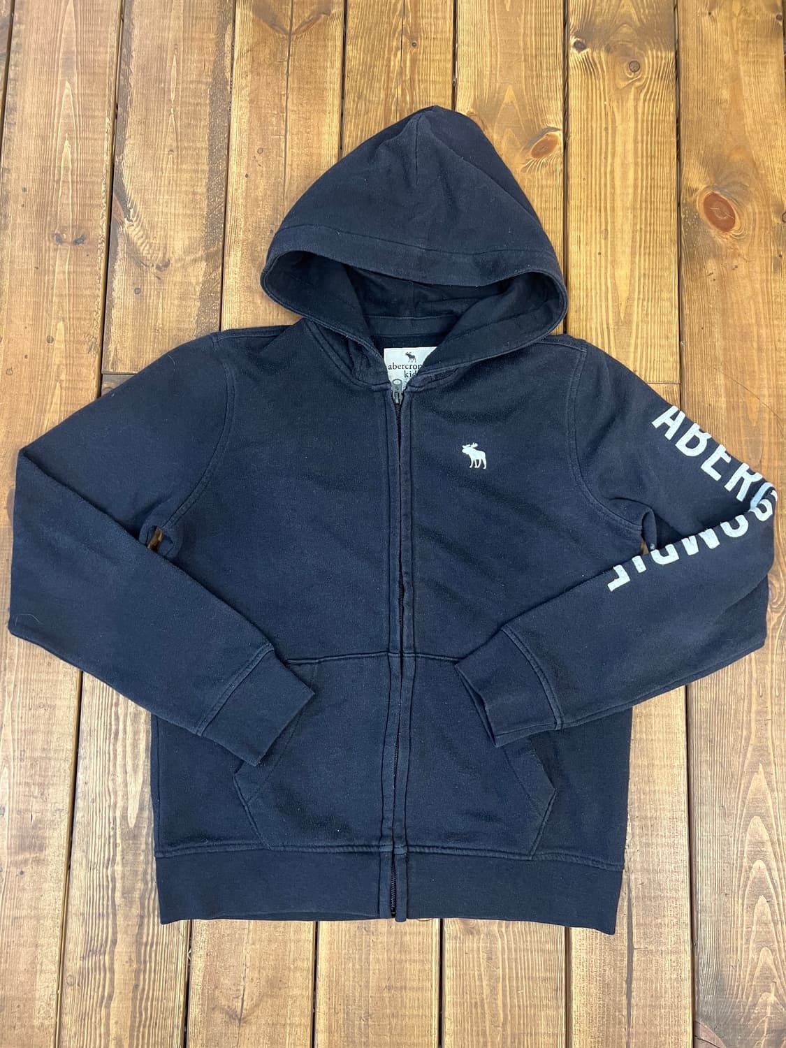 아베크롬비 키즈 블랙 후드집업  상품이미지8