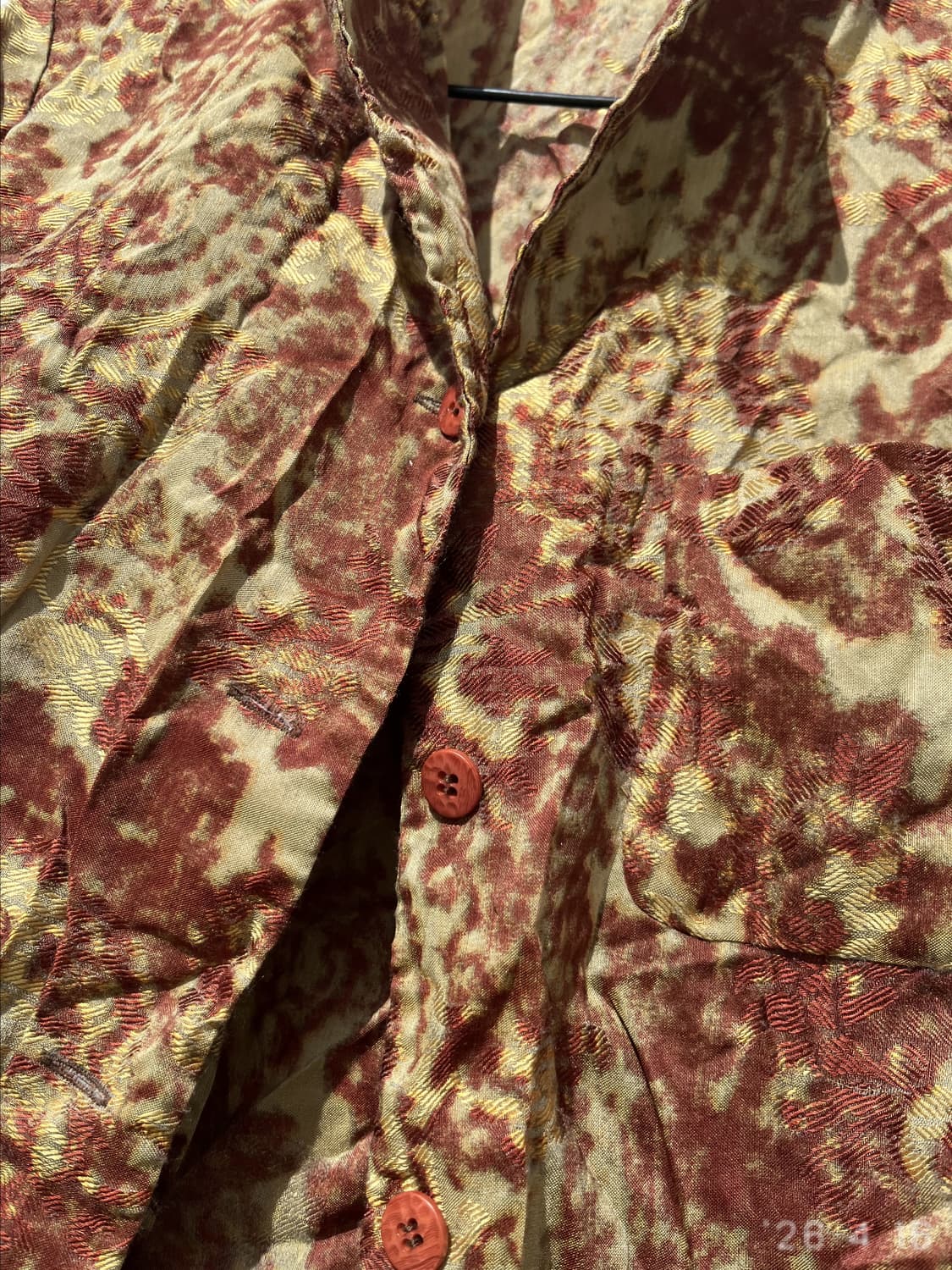 Patterned Brown Shirt 패턴 브라운 셔츠 상품이미지3