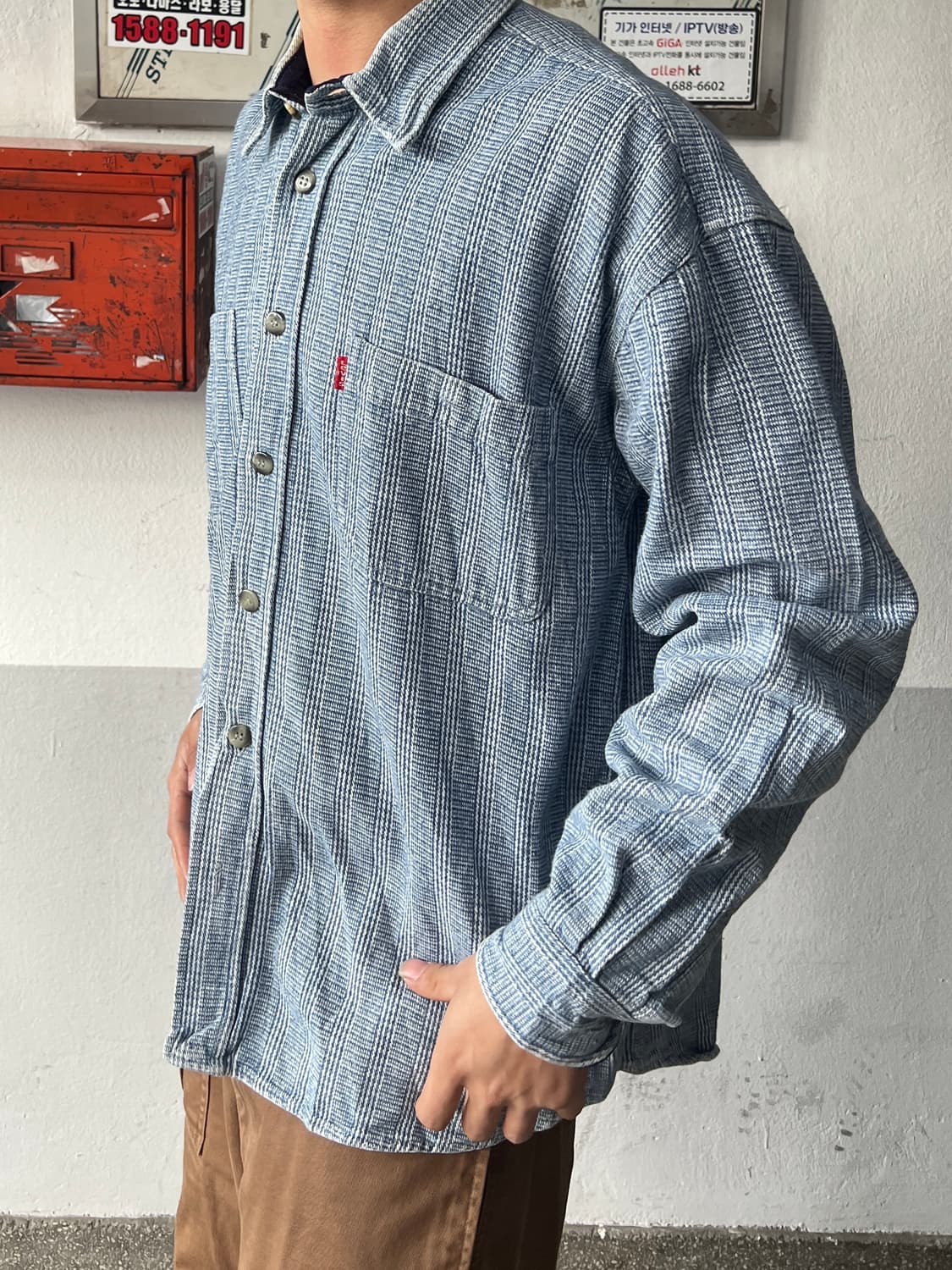 리바이스 플란넬 셔츠 상품이미지1
