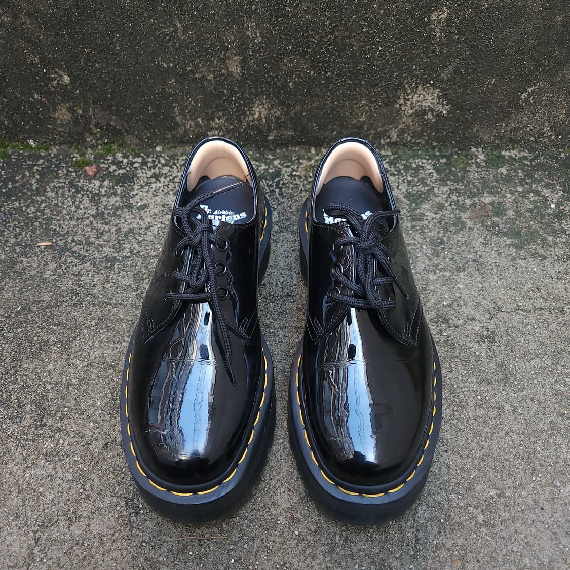 [6UK] 닥터마틴 1461 쿼드 블랙 ( 250~255) 상품이미지2