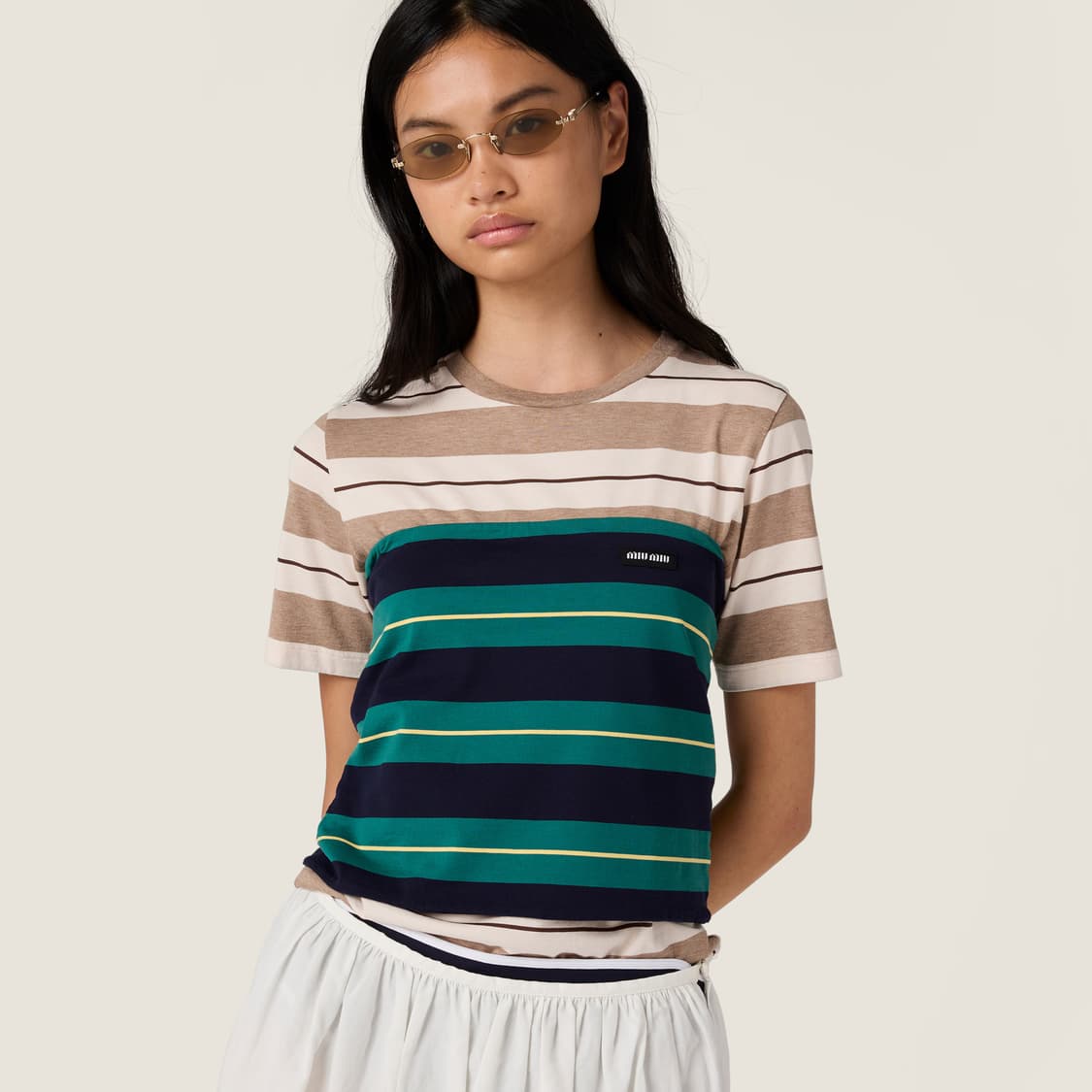 미우미우 정품 로고 무테 선글라스 상품이미지6