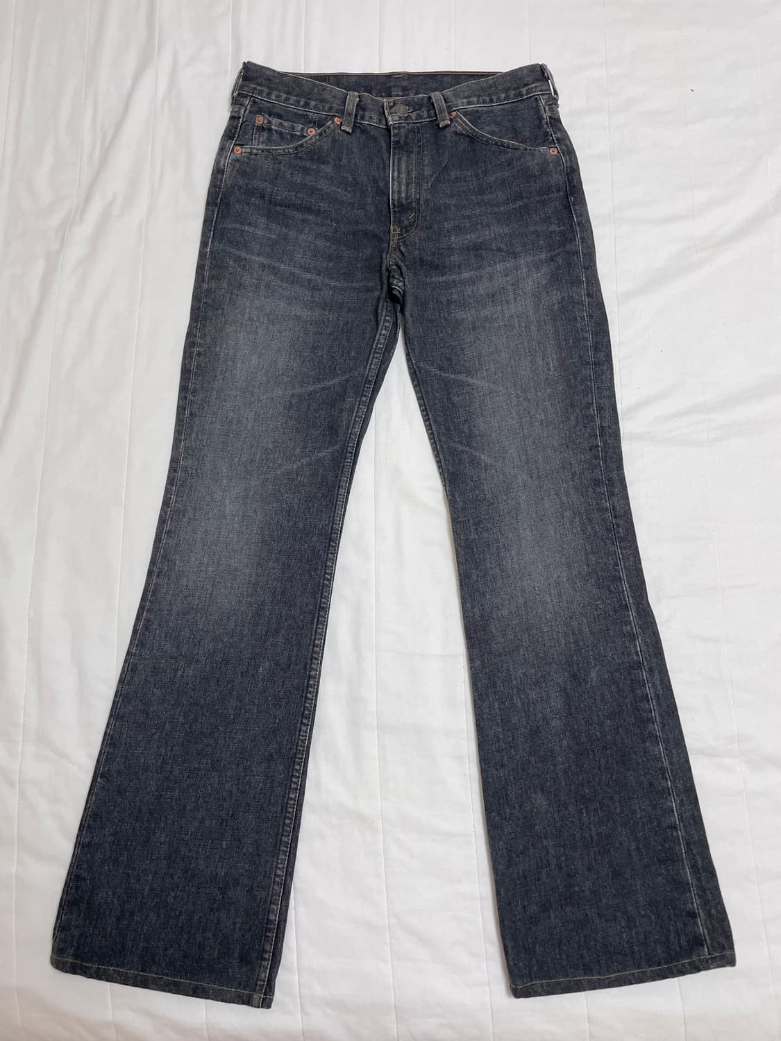 리바이스재팬 517 블랙데님 부츠컷 벨바텀 646 상품이미지1