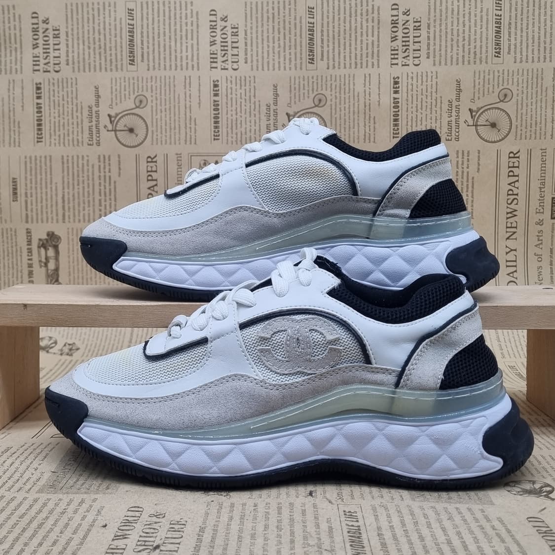 샤널 여성 운동화 실사이즈240 상품이미지1