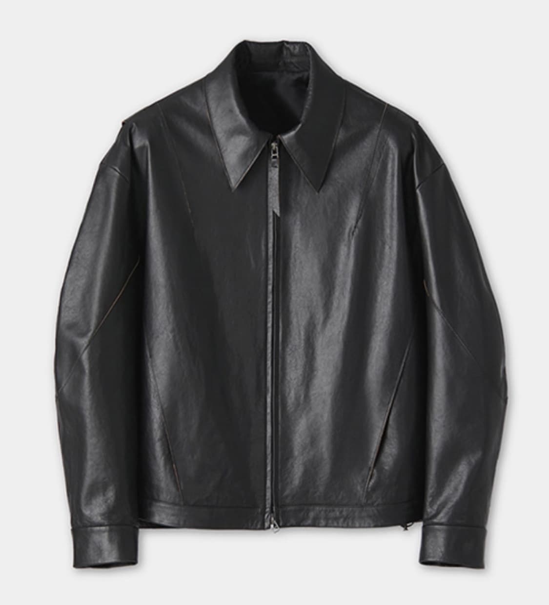 쿠어 라이더스 컷오프 가죽자켓 M  상품이미지1