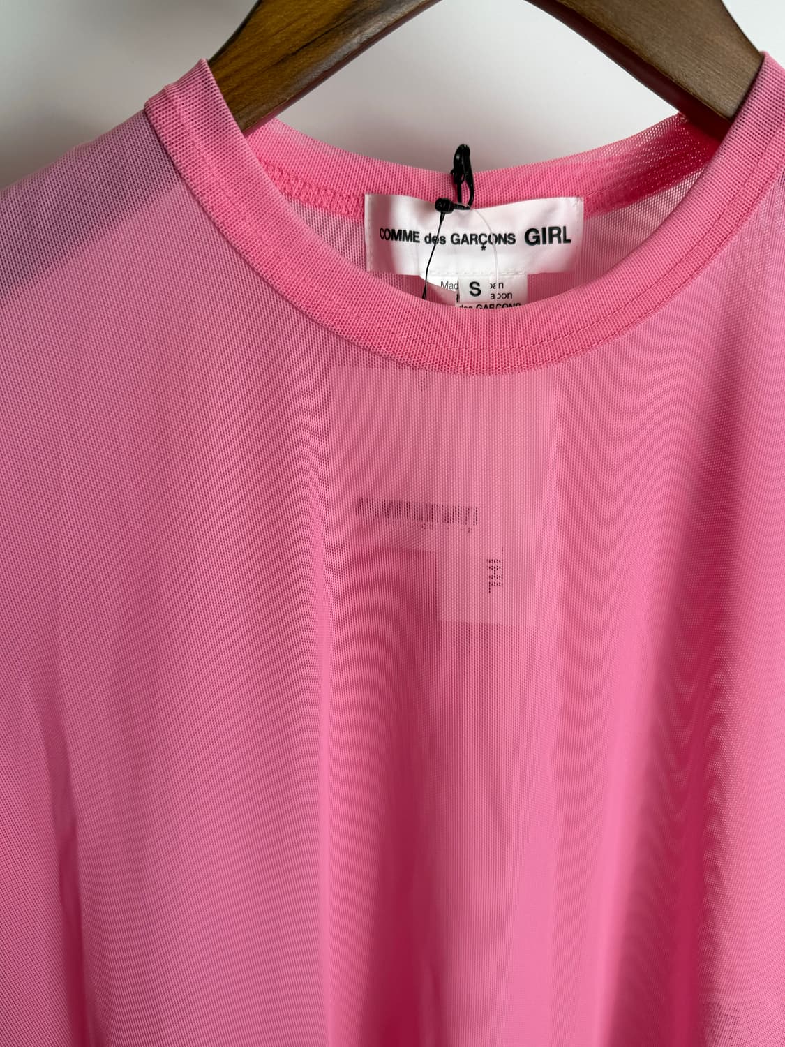 꼼데가르송 걸스 2023ss 티셔츠 자수 드레스  상품이미지5