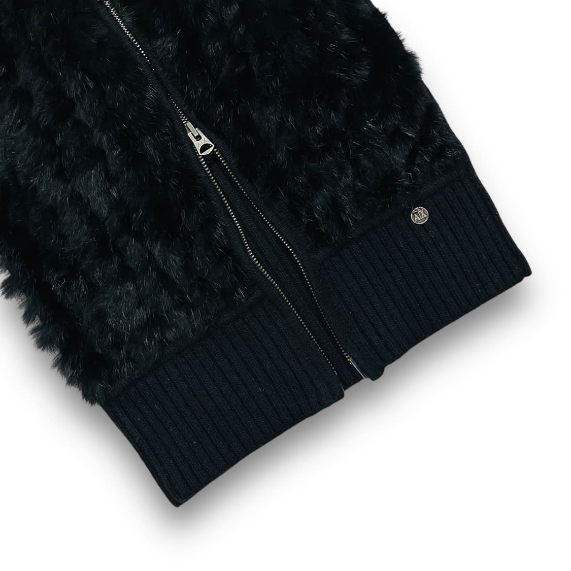 Armani Exchange Rabbit fur two-way vest 상품이미지3