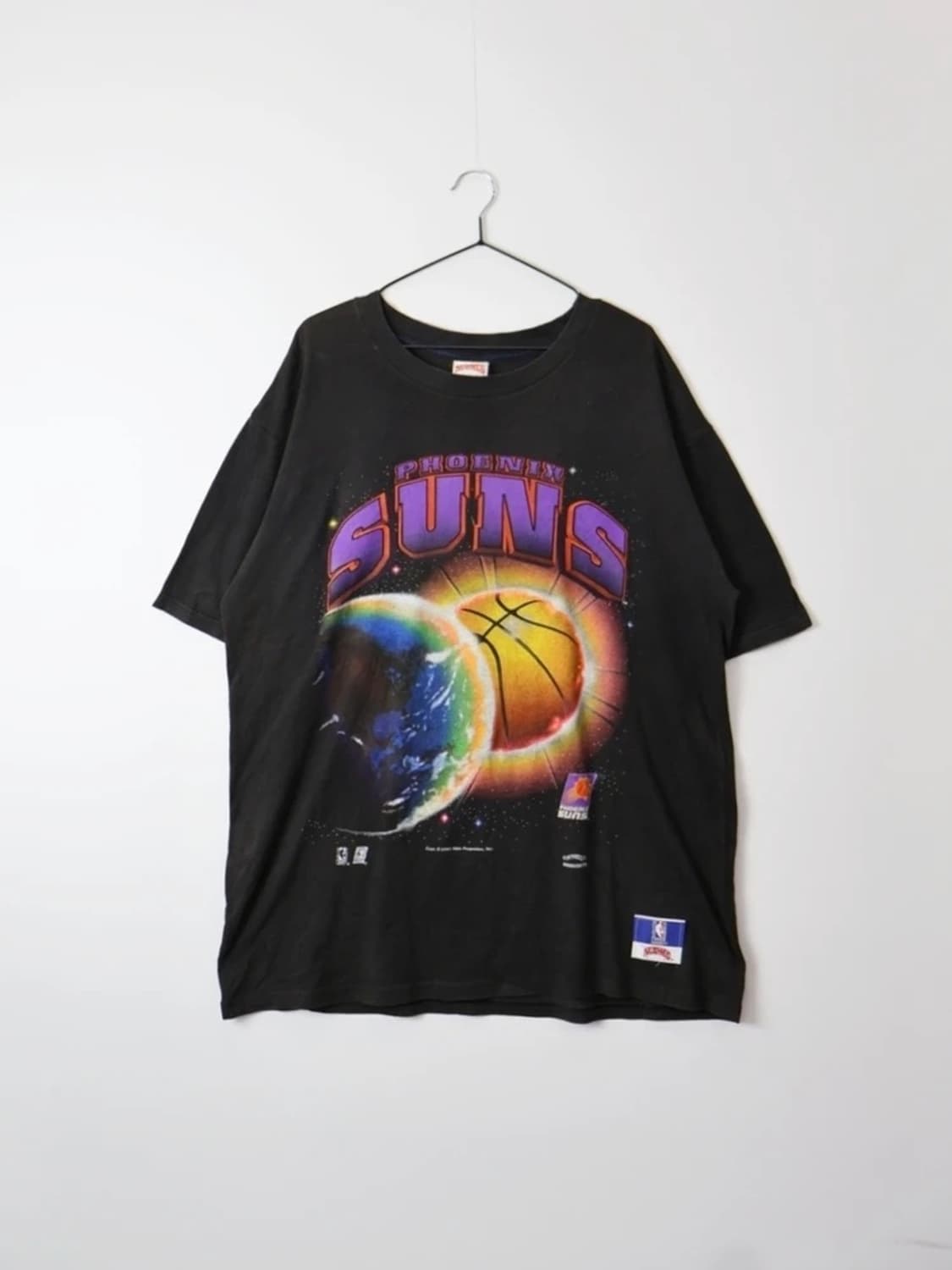 90's Phoenix Suns NBA Nutmeg Mills T 상품이미지4