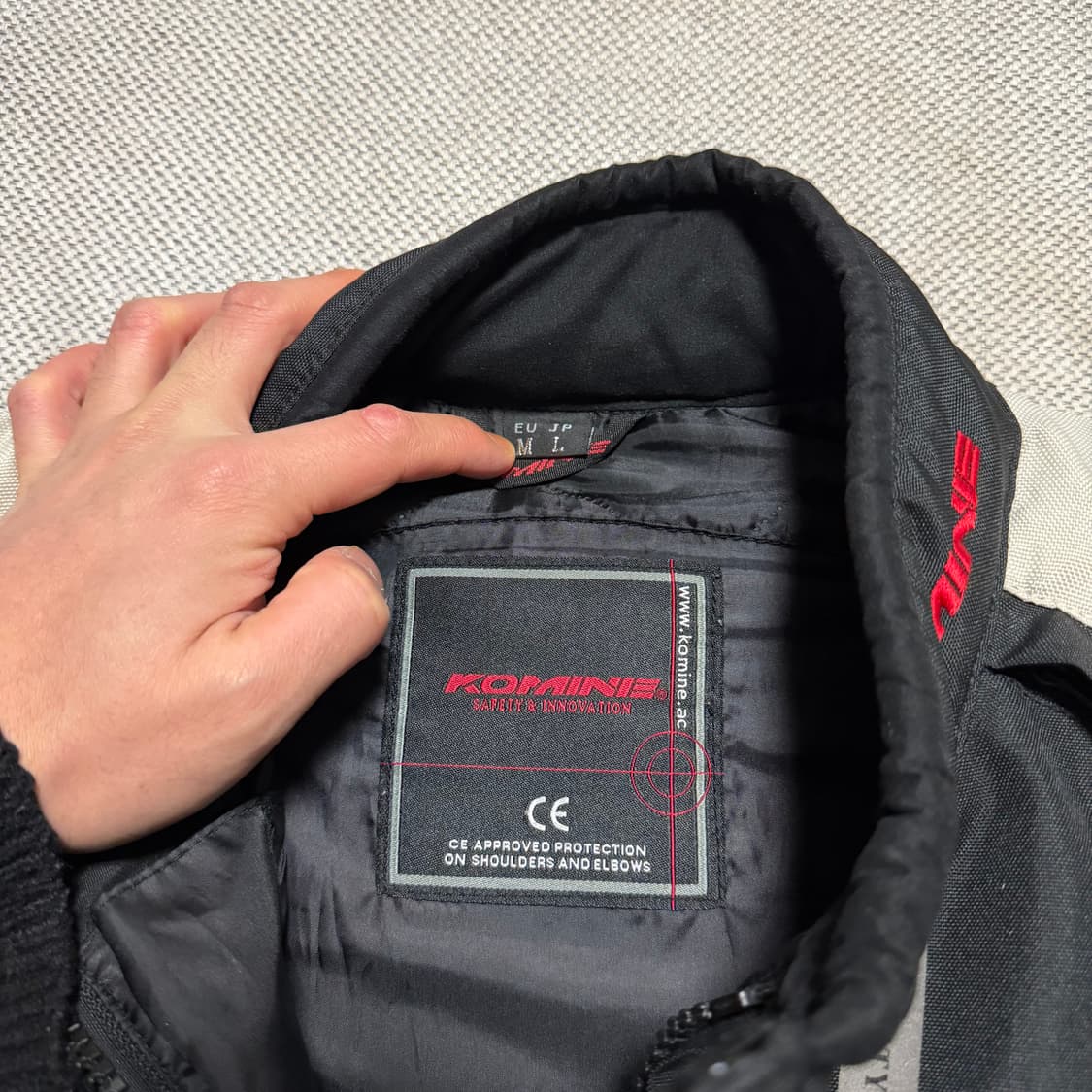 코미네 바이크 자켓 상품이미지4