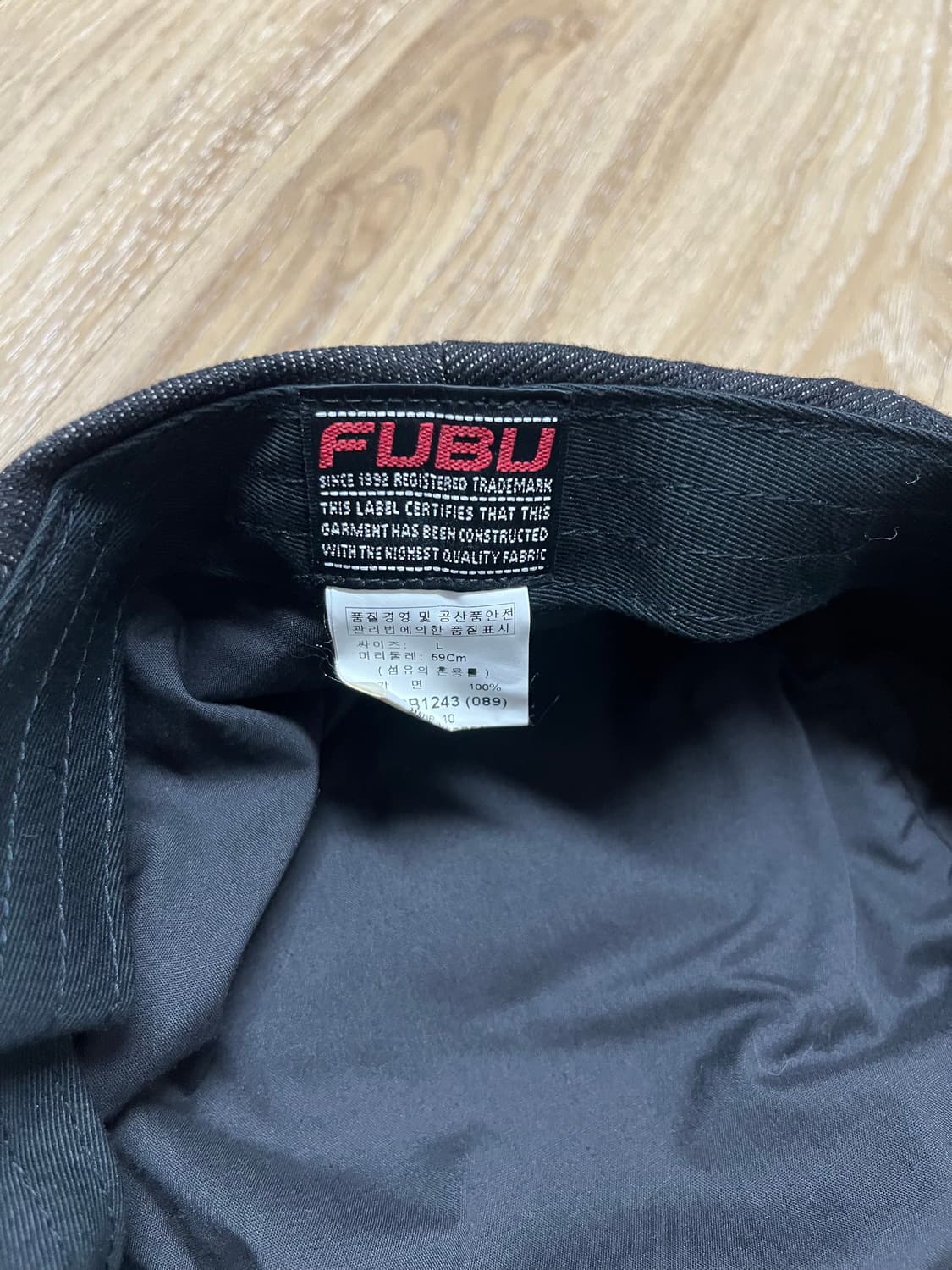 FUBU 올드스쿨 데님 헌팅캡 59 상품이미지4