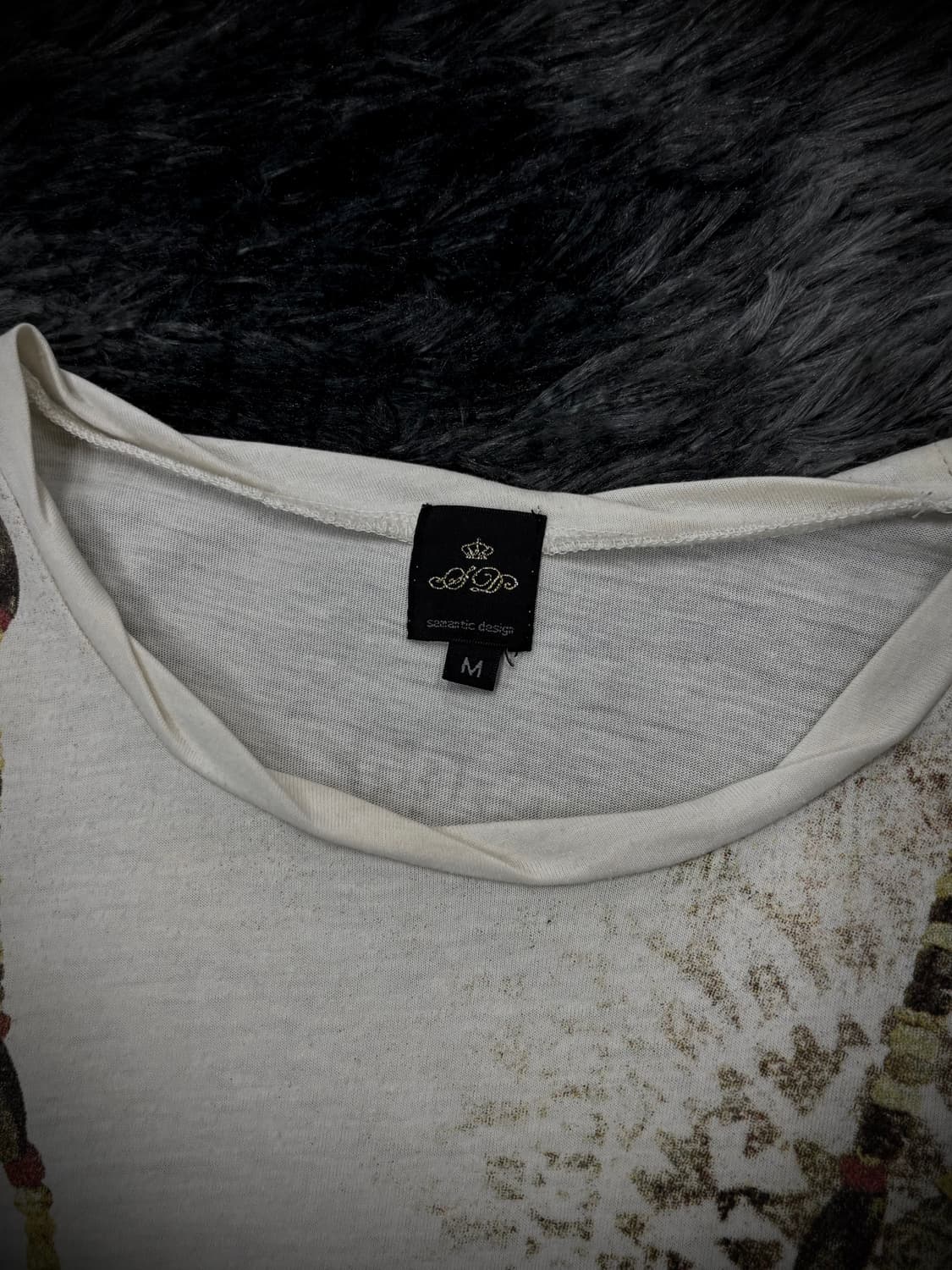 Semantic Design 체인 프린팅 반팔 티셔츠 상품이미지5