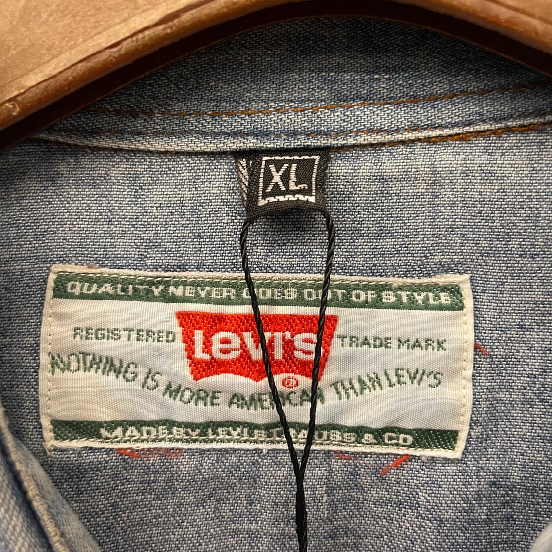 리바이스 클래식 데님 포켓 웨스턴 셔츠 상품이미지8