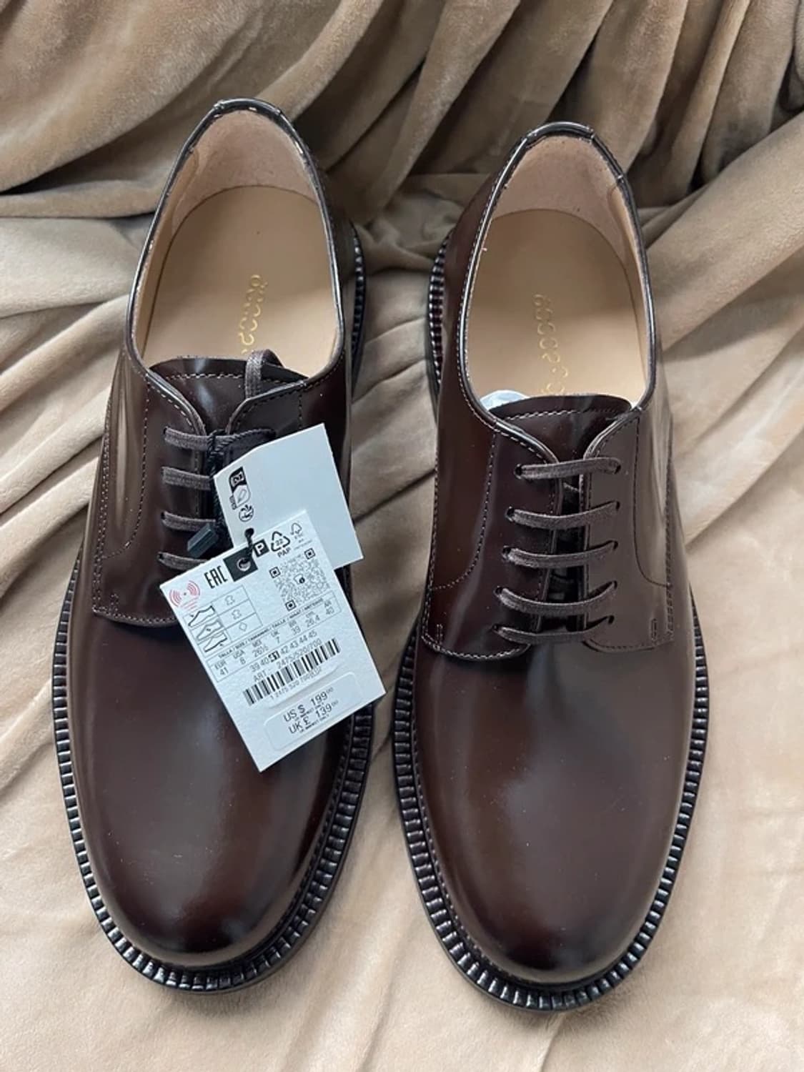 자라 오리진 포멀 슈즈  구두 로퍼 브라운 상품이미지1