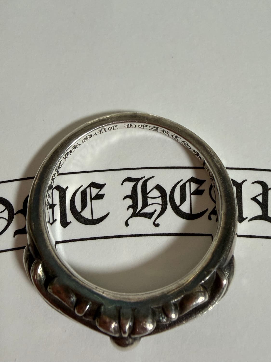 크롬하츠 베이비 플로랄링 US 9.5 판매합니다 상품이미지2