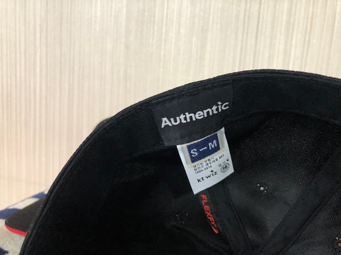 KBO KT스포츠 KT위즈 어센틱모자/캡 S-M 플렉스핏 상품이미지10