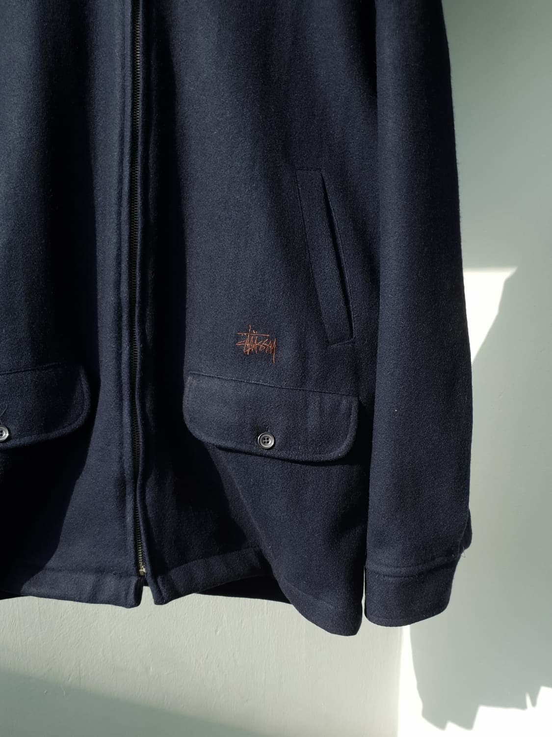 90s Stussy wool work jacket 상품이미지5