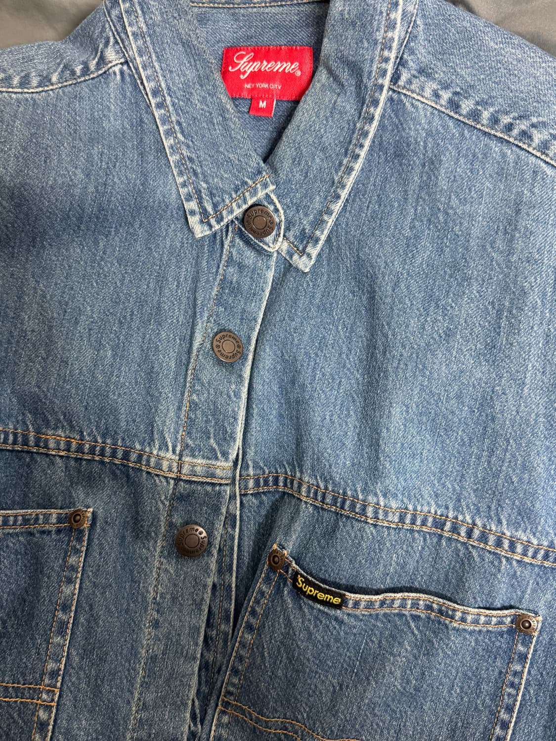 슈프림 데님 페인터 셔츠 상품이미지2