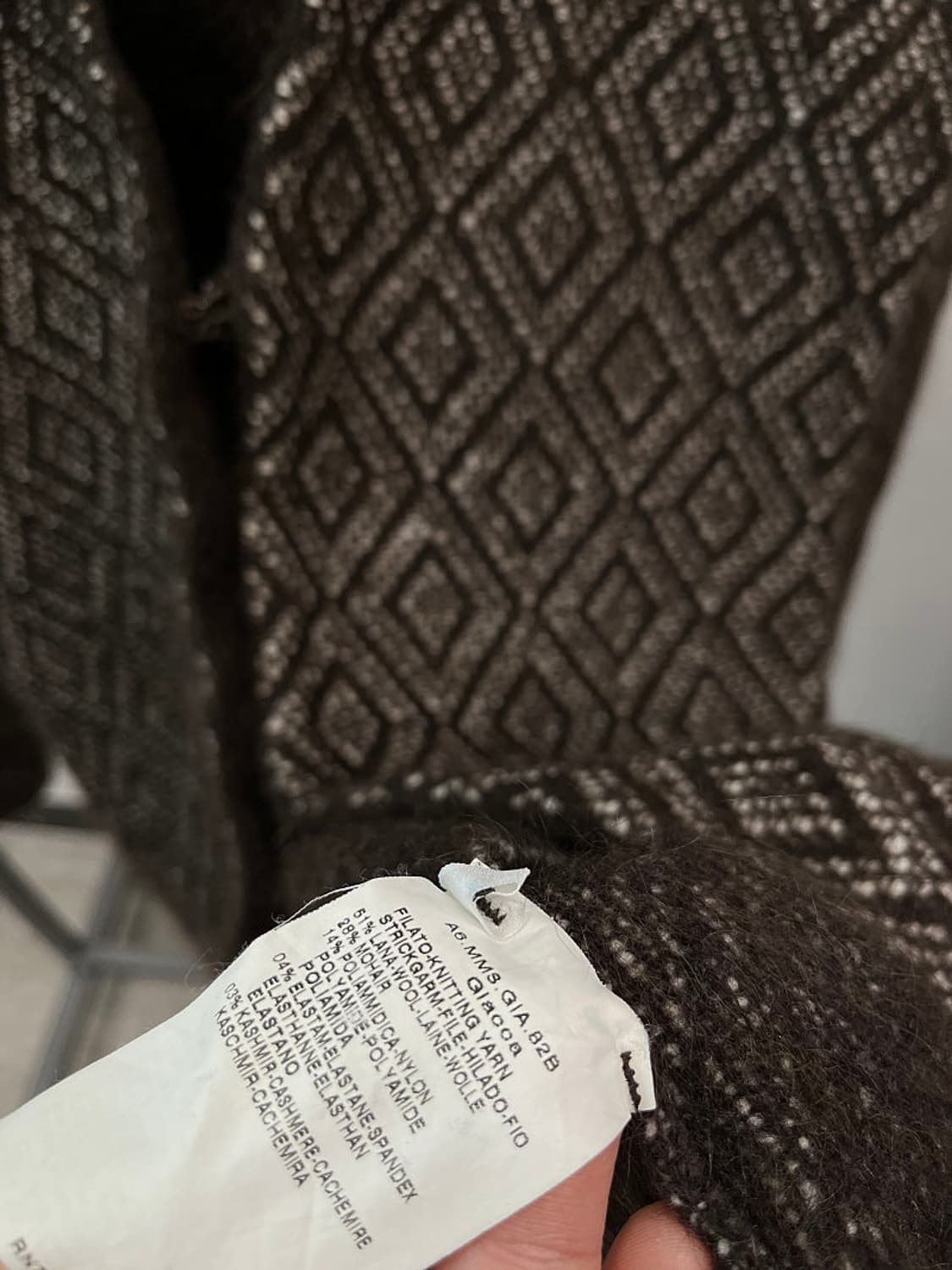 여) 막스마라 이태리 자가드 롱가디건  상품이미지7