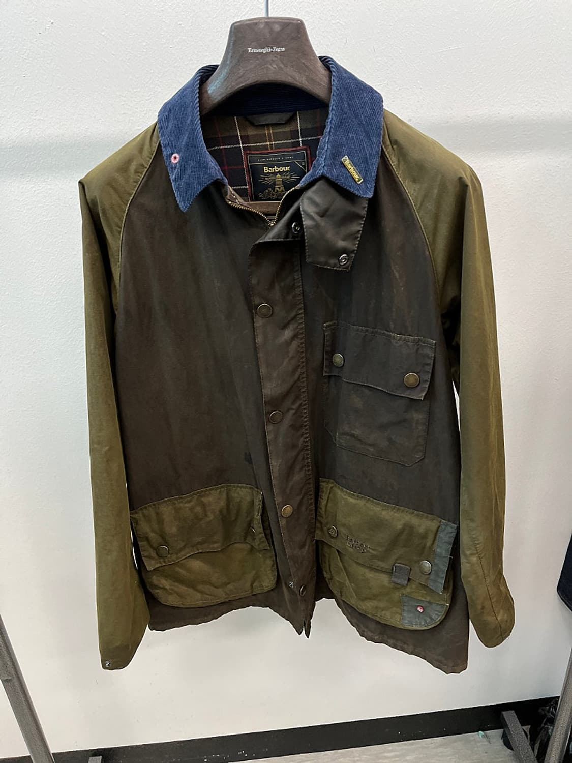 105) 바버 DEPT(B)멀티 컬러 비데일 자켓 상품이미지3