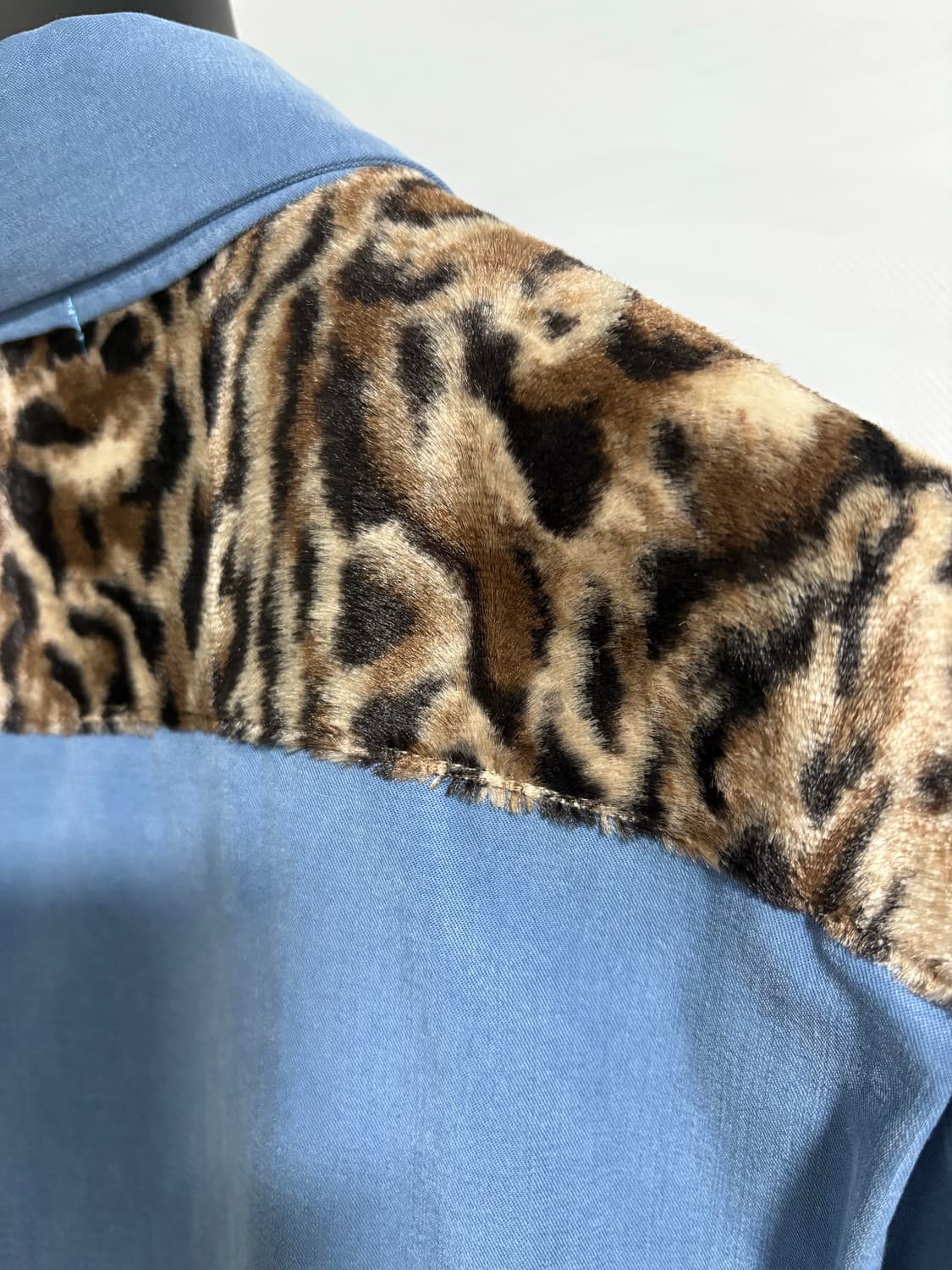 [2] 나다 낫 나다 레오파드 숄더 스윙 탑 nada not nada 상품이미지8