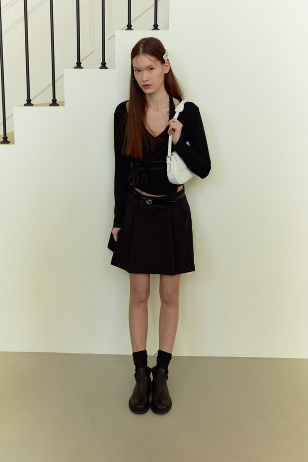 소프트서울 가방 STITCH BUTTER BAG_WHITE 상품이미지5