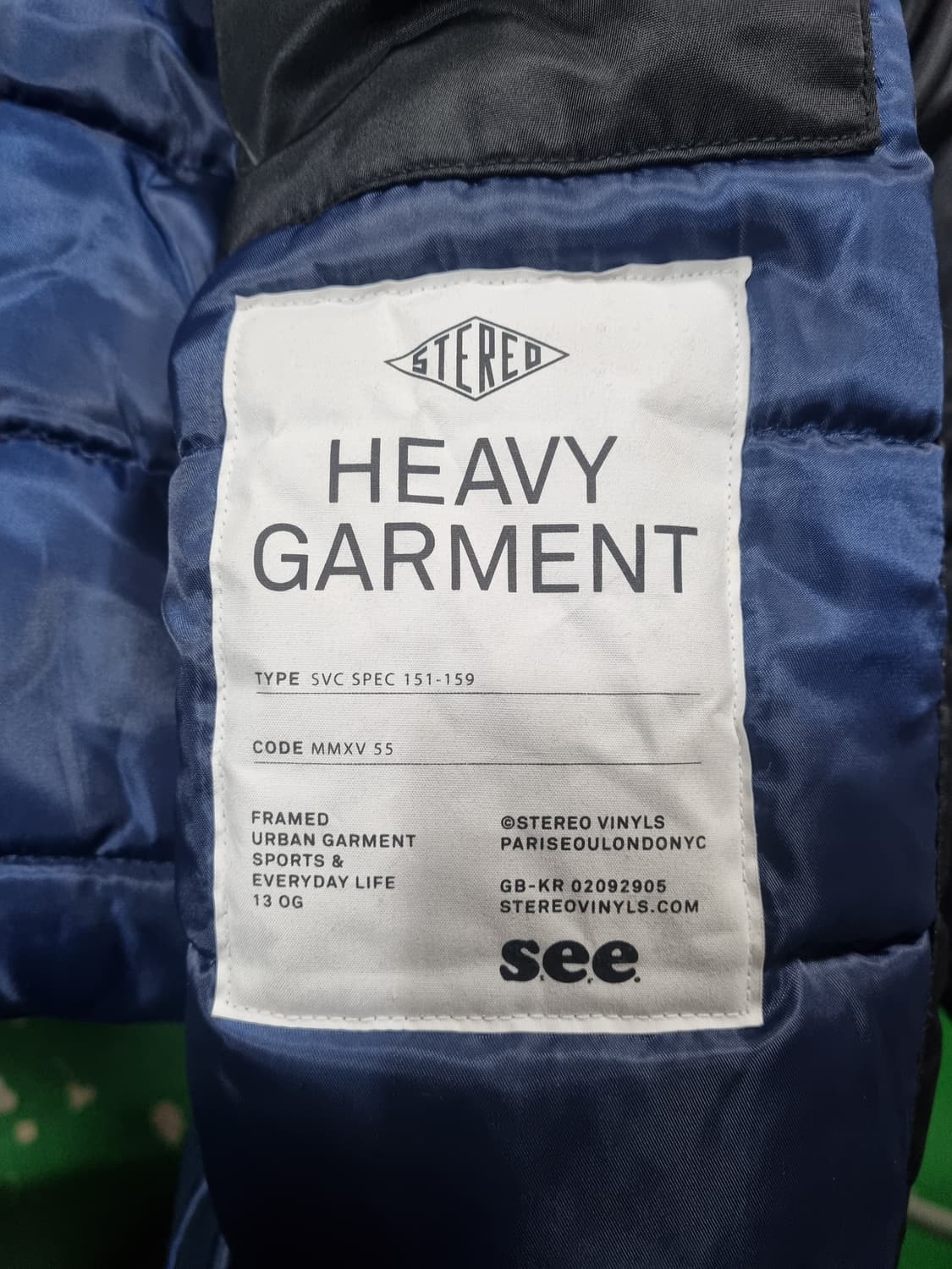 스테레오바이널즈 패딩 파카 XL 상품이미지5