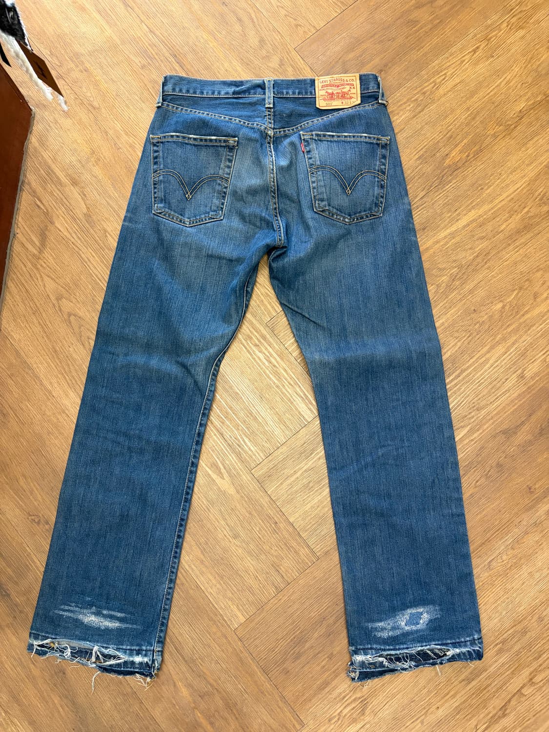 N219. 리바이스501 데님팬츠 청바지 상품이미지3