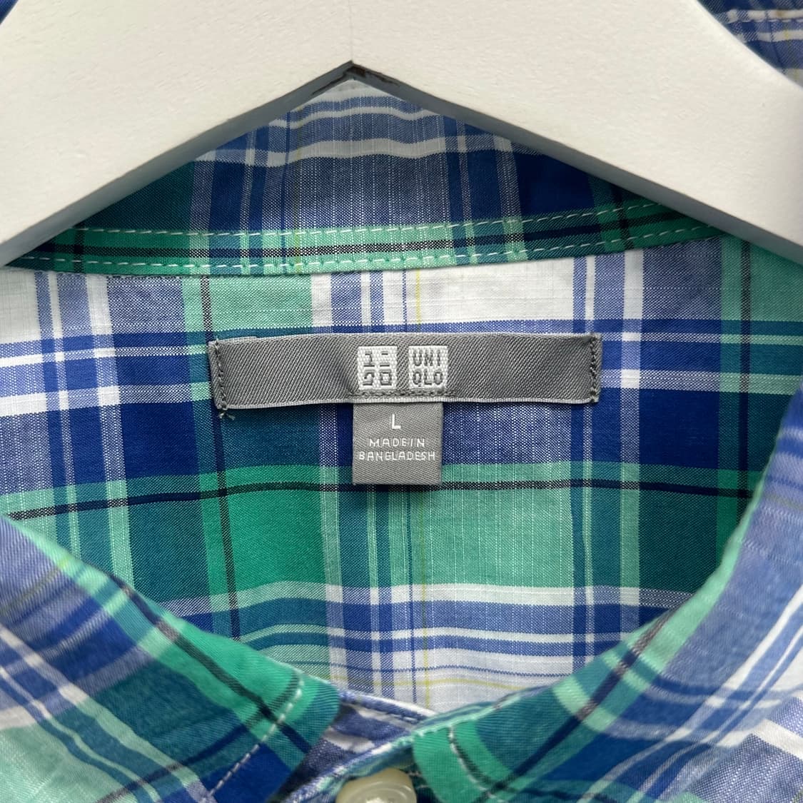 유니클로 체크 셔츠 상품이미지5