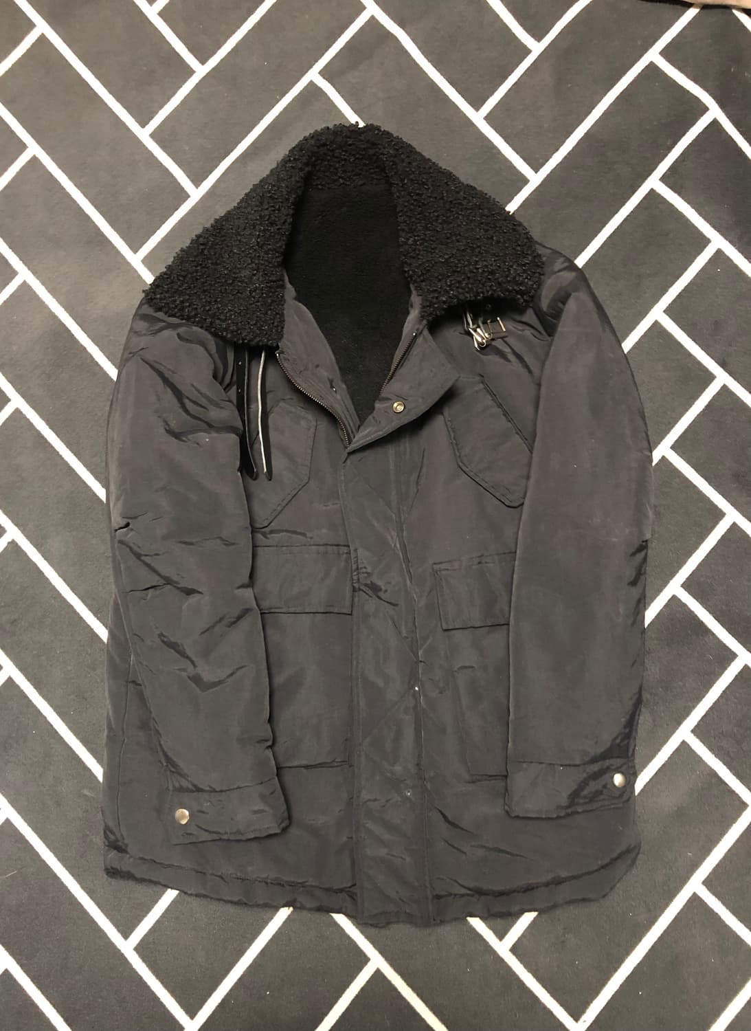 (횡재가)내부퍼 패딩카라무스탕/몽클레어 스톤 발망 프라다 구찌 톰포드 벨 상품이미지6