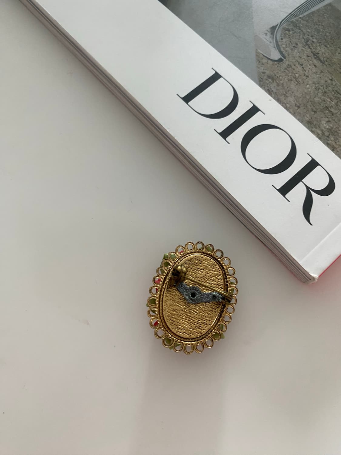 빈티지 로즈 장미 브로치 상품이미지4