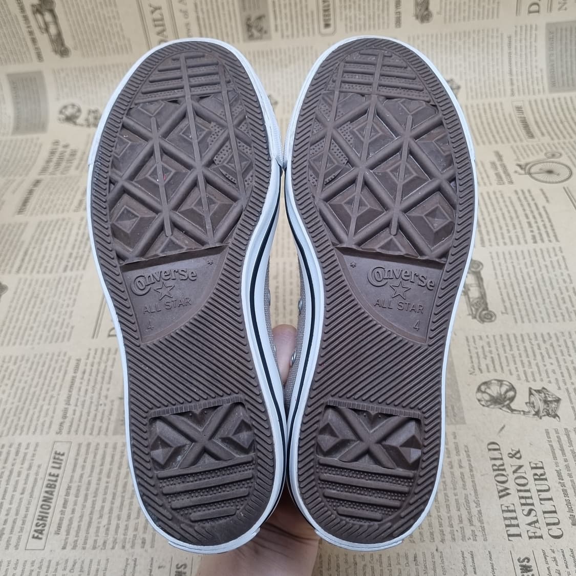 컨버스 올스타 베이지 여성스니커즈230 상품이미지3