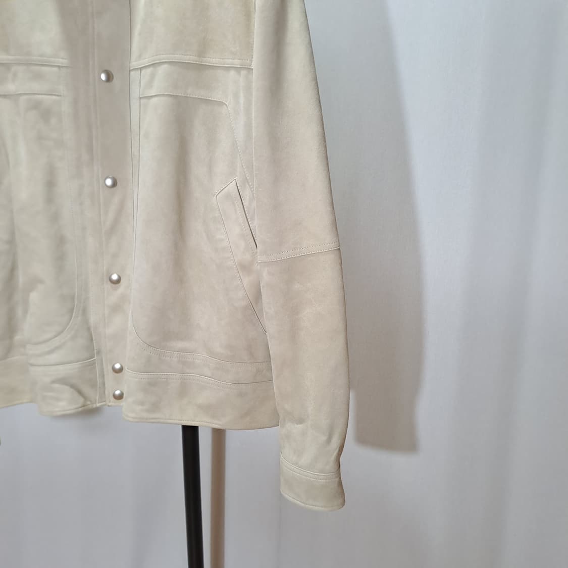 (택포) 리얼레더 양가죽 스웨이드 자켓 105 상품이미지4