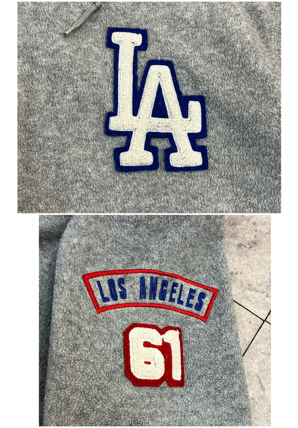 엠엘비 플리스 후드집업 그레이 95 #csz3258 상품이미지10