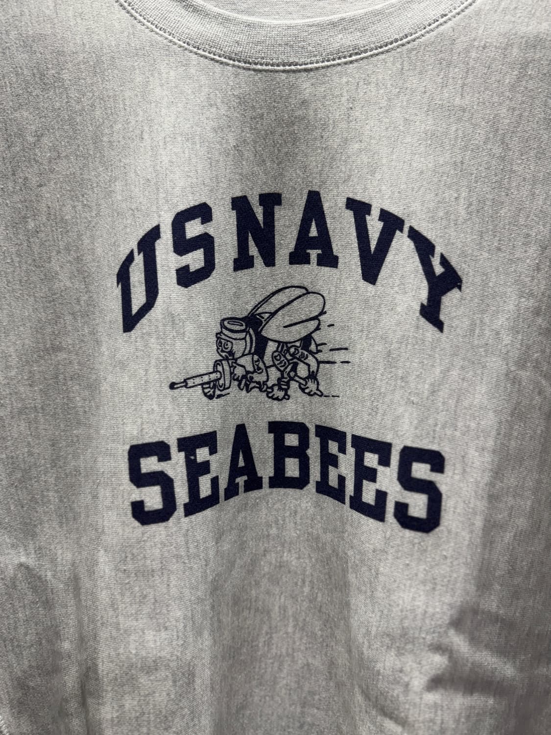 US Cape] US Navy 씨비스부대 스웻셔츠(맨투맨) XL 상품이미지2